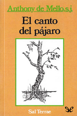 Anthony de Mello El canto del pájaro