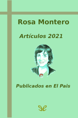 Rosa Montero Artículos 2021