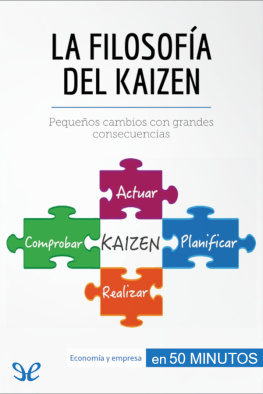 Antoine Delers - La filosofía del Kaizen