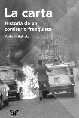 Antoni Batista - La carta