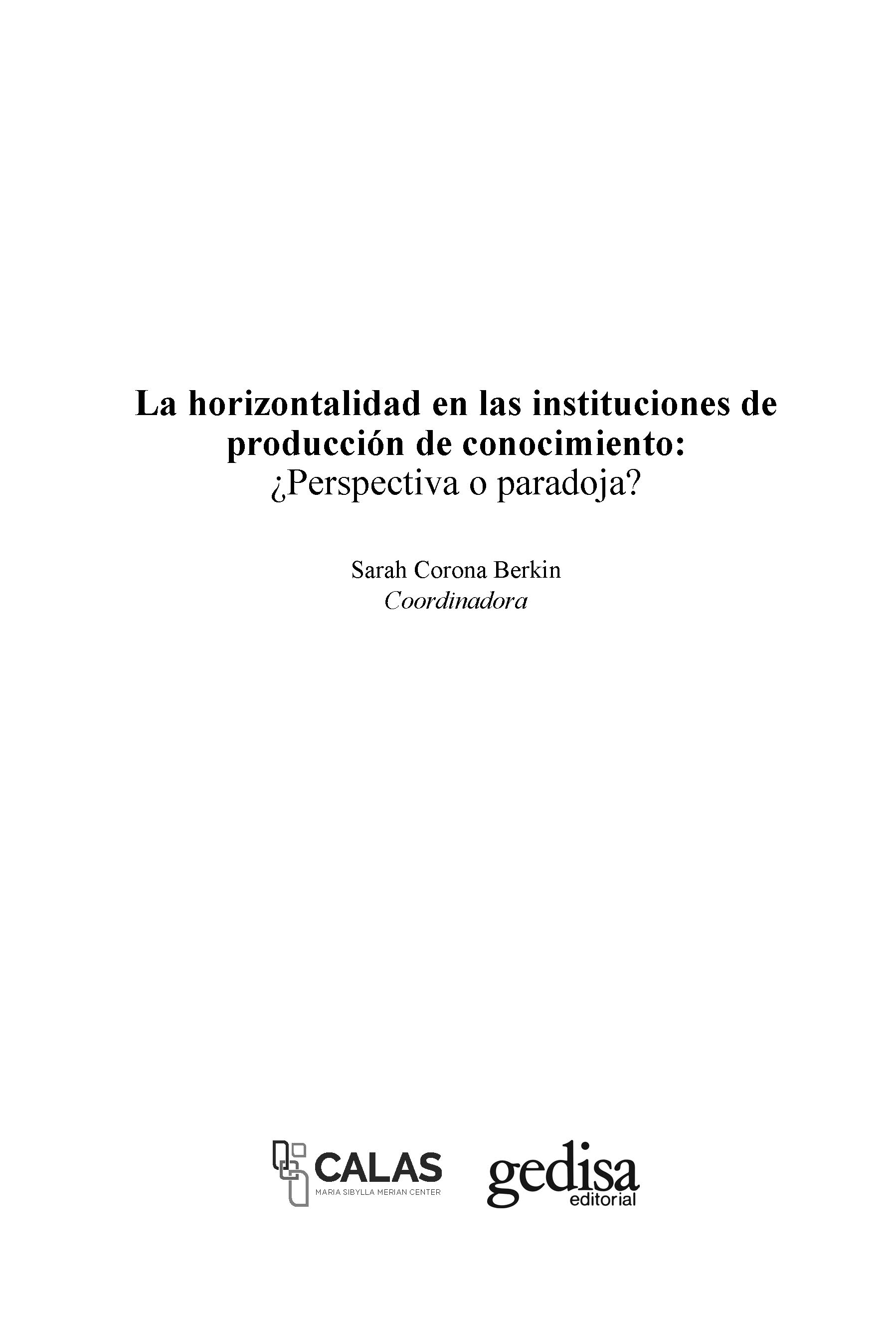 La horizontalidad en las instituciones de producción de conocimiento - photo 3