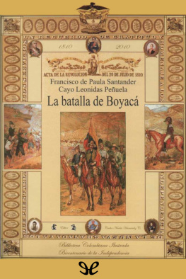 AA. VV. - La batalla de Boyacá