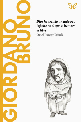 Oriol Ponsatí-Murlà Giordano Bruno