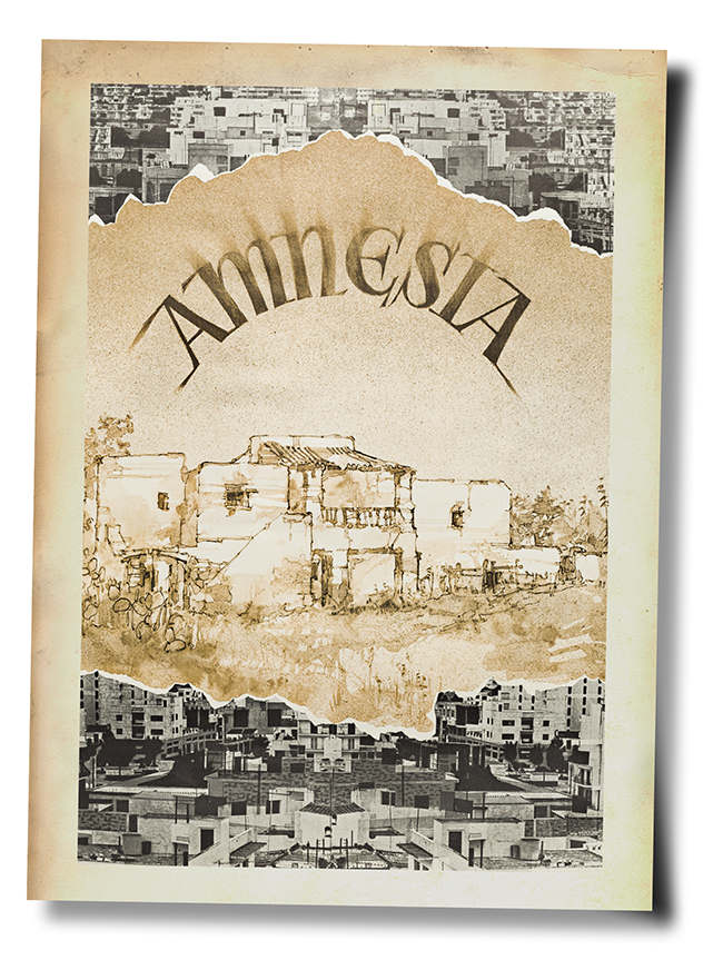 Póster original de Amnesia obra conjunta de un inspirado rotulista un - photo 9