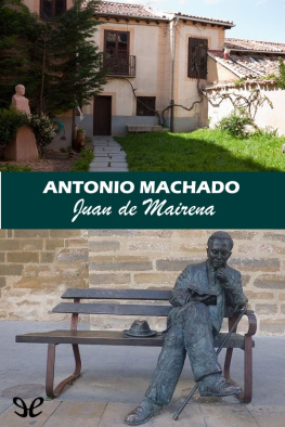 Antonio Machado Juan de Mairena