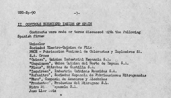 15 Empresas controladas en España por la IG Farben según documentos - photo 27