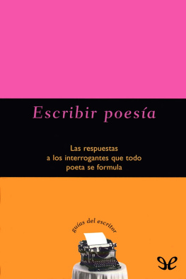 Ariel Rivadeneira - Escribir poesía