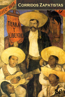 Anónimo Corridos zapatistas