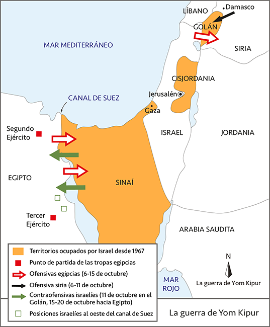 Una guerra en dos frentes del 6 al 9 de octubre Las tropas árabes Siria y - photo 3