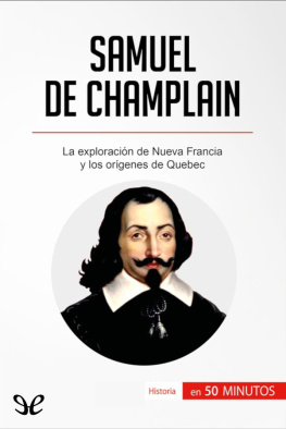 Aurélie Detavernier Samuel de Champlain