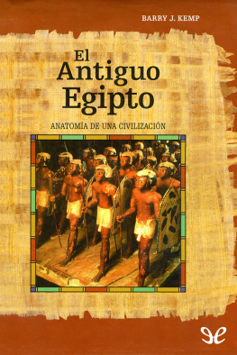 Barry J. Kemp El Antiguo Egipto