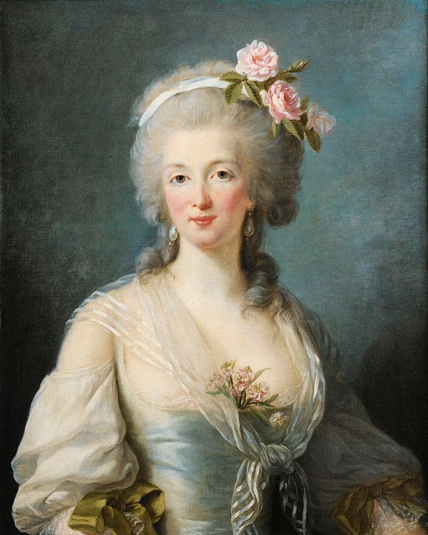 Supuesto retrato de Jeanne de Valois-Saint-Rémy por Marie-Louise-Élisabeth - photo 1