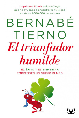 Bernabé Tierno Jiménez El triunfador humilde
