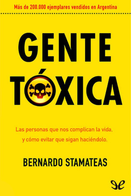 Bernardo Stamateas Gente tóxica