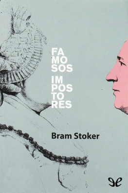 Bram Stoker - Famosos impostores