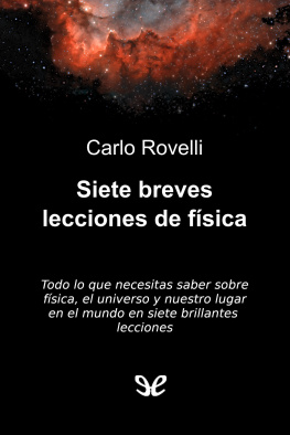 Carlo Rovelli - Siete breves lecciones de física
