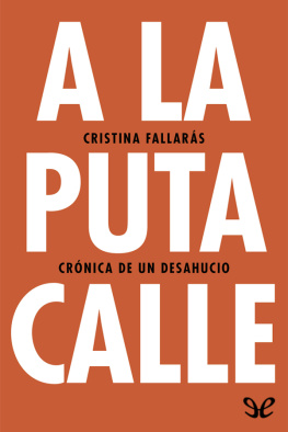 Cristina Fallarás - A la puta calle