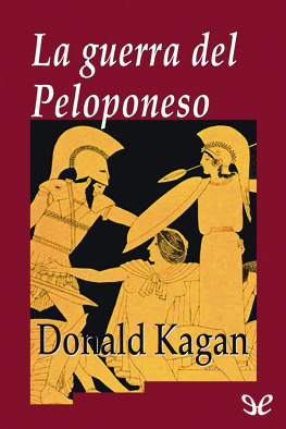 Donald Kagan La guerra del Peloponeso