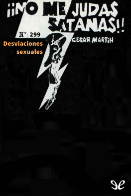 César Martín Desviaciones sexuales