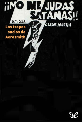César Martín Los trapos sucios de Aerosmith
