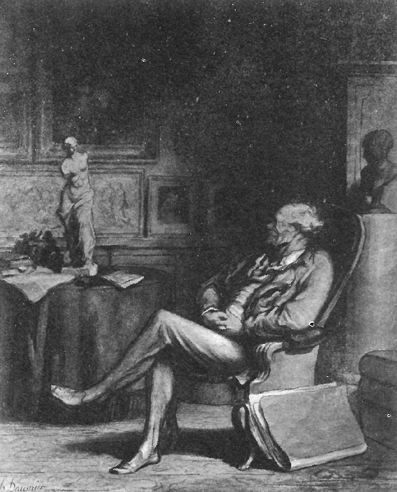1 H Daumier LAmateur 1864-66 1 No quiero escribir un tratado de la - photo 1