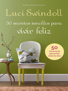 Luci Swindoll 50 Secretos sencillos para vivir feliz