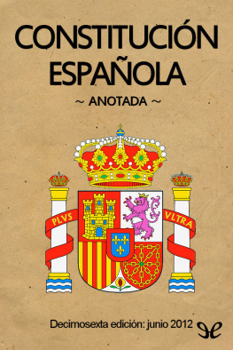 Las Cortes (Congreso de los Diputados y Senado) Constitución española de 1978