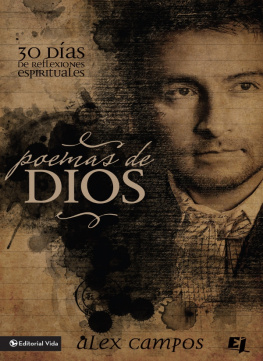 Alex Campos Poemas de Dios. 30 Días de reflexiones espirituales