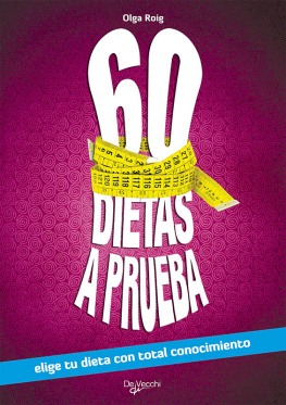 Olga Roig - 60 dietas a prueba