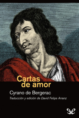 Savinien de Cyrano de Bergerac - Cartas de amor