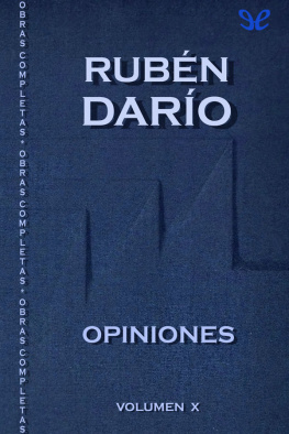 Rubén Darío - Opiniones