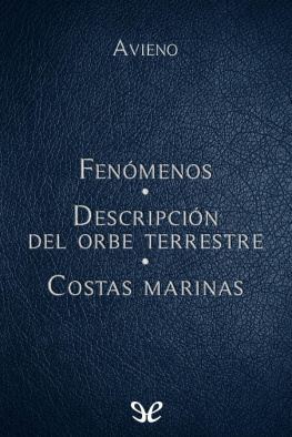 Rufo Festo Avieno - Fenómenos, Descripción del orbe terrestre & Costas marinas