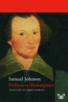 Samuel Johnson Prefacio a Shakespeare
