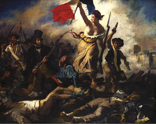 DELACROIX Eugène La libertad guiando al pueblo 1830 Museo del Louvre - photo 2