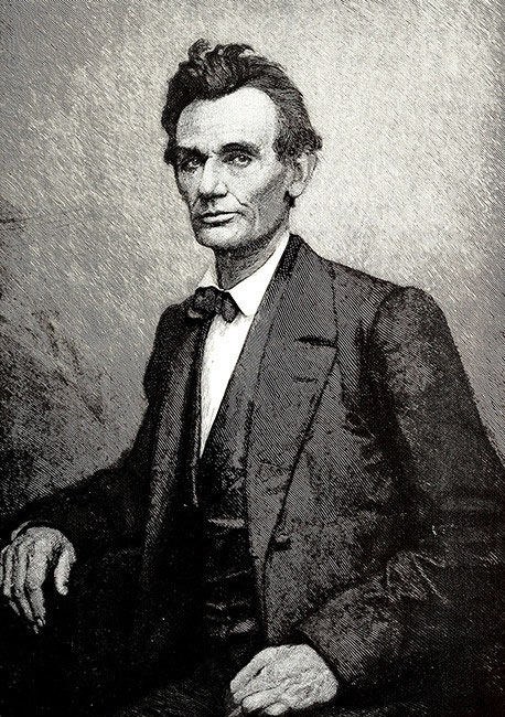 Cuadro que representa a Abraham Lincoln pintado en 1894 Abraham Lincoln - photo 1