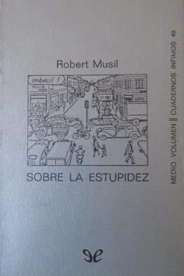 Robert Musil Sobre la estupidez