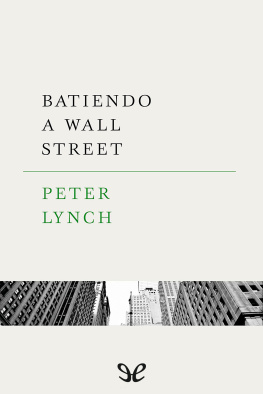 Peter Lynch - Batiendo a Wall Street