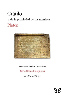 Platón Crátilo