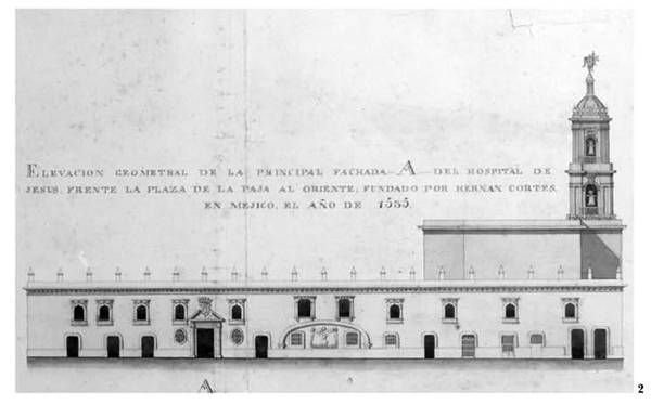 Elevación realizada en octubre de 1823 Fachada principal y entrada del - photo 5