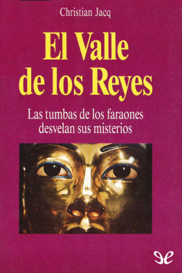 Christian Jacq El Valle de los Reyes