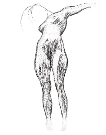 Estudio para un desnudo flotante SOCIEDAD DE CONSUMO - photo 2