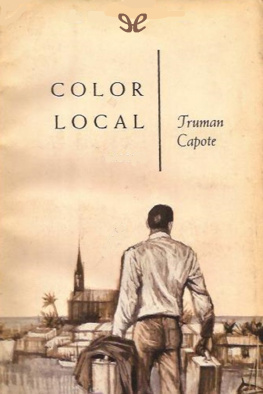 Truman Capote Color local