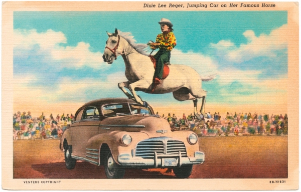 Lámina 42 Pegaso al estilo wéstern rodeo femenino Dixie Lee Reger 1943 - photo 8