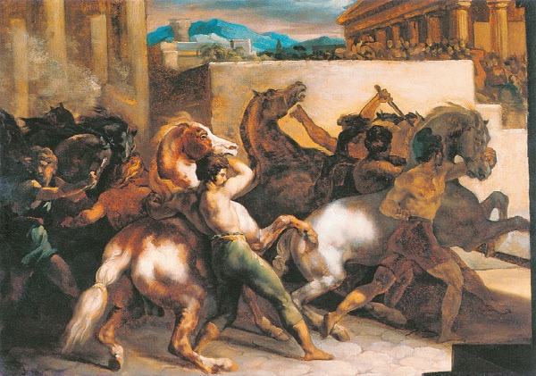 Lámina 62 Théodore Géricault La carrera de caballos bereberes en Roma 1817 - photo 13