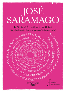 Marcela González Durán José Saramago en sus lectores