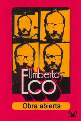 Umberto Eco - Obra abierta
