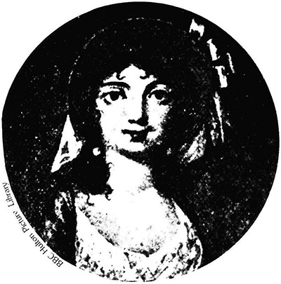 Miniatura con el retrato de Elizabeth Poe la única imagen que existe de la - photo 2