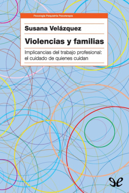 Susana Velázquez - Violencias y familias