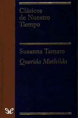 Susanna Tamaro Querida Mathilda