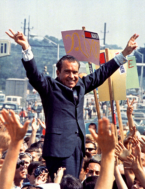 Campaña de 1968 Richard Milhous Nixon obtiene especialmente buenos resultados - photo 2